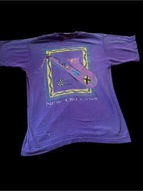 Star casino 90s vintage fruit of the loom New Orleans M purple